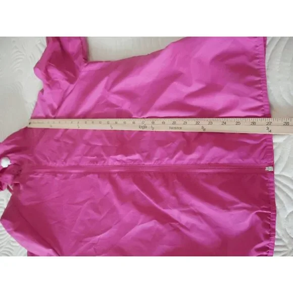 Clique Raspberry Hooded Packable Reliance Jacket XL - Picture 7 of 9